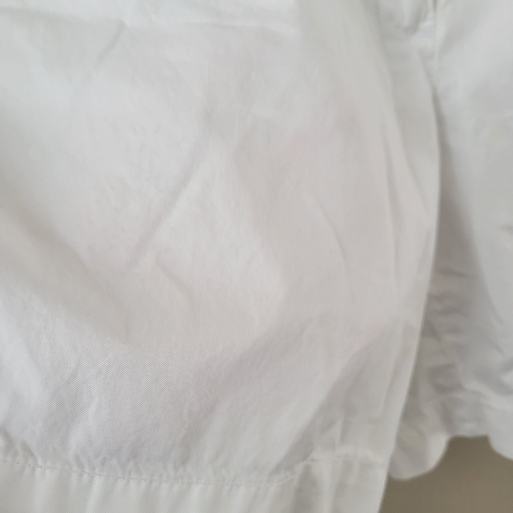 J. Crew Broken In Classic Twill Roll Up Chino Shorts White Size 10 - Picture 7 of 14